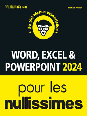 cover image of Word Excel et PowerPoint 2024 pour les Nullissimes